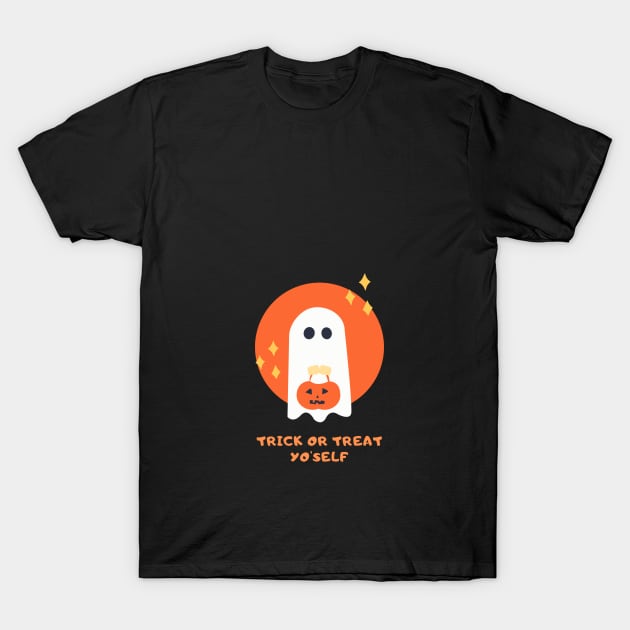 Trick or treat Yourself T-Shirt by Adam7